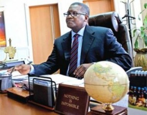 Ph : Dr - L’homme d’affaires nigérian Aliko Dangote