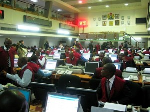 Ph : DR- la bourse du Nigeria compte en fin 2012, 194 entreprises cotées