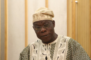 Ph : Dr - L'ancien président nigérian, Olusegun Obasanjo