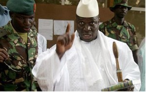Ph : Dr - Le président gambien, Yaya Jammeh