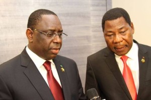 Ph: Dr - Le président sénégalais en visite d'Etat au Bénin