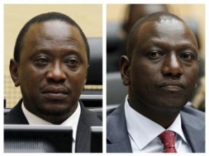 PH : DR - Uhuru Kenyatta, président Kenyan et William Ruto, son Vice-président