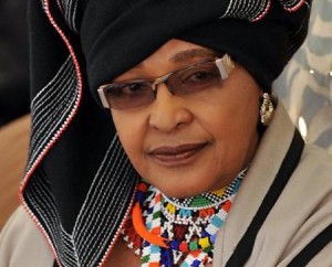 PH: Dr - winnie Mandela, l'ex-épouse du premier président noir d'Afrique du Sud