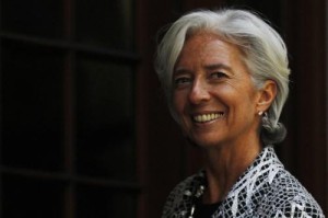 Ph/DR-: Christine Lagarde, Directrice générale du FMI