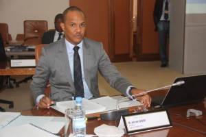 Ph/DR-: M. Adrien Diouf, DG de l’Agence UMOA-Titres : «Les titres offrent aux compagnies d’assurance, une possibilité de diversification au travers d’un éventail de titres… » 