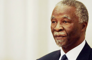 Ph:DR6: Le Président du comité, M. Thabo Mbeki, ancien Président de la République d’Afrique du Sud