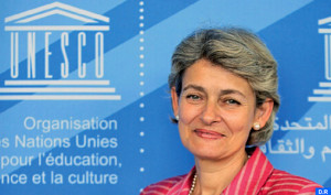 Ph/DR-: Irina Bocova, Directrice générale de l'Unesco