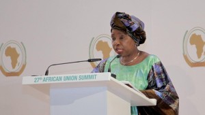 Ph:DR-  Mme Nkosazana Dlamini Zuma, Présidente de l’Union Africaine
