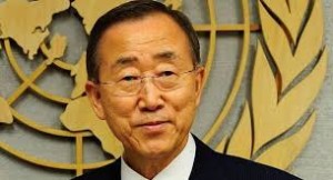 Ph/DR-: M. Ban Ki Moon, Secrétaire général sortant des Nations Unies