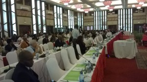 Une vue partielle des participants au Forum de Nairobi