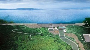 Ph:dR-: Une vue du barrage du Zungeru au Nigeria