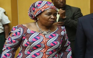 Nkosazana Dlamini-Zuma, la présidente sortante de la Commission de l'Union africaine