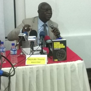 Ph:DR:Thierry OGOUBI, ancien magistrat.