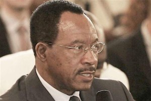 Ph:DR-: Emmanuel Nganou Djoumessi,  ministre camerounais des Travaux publics,  