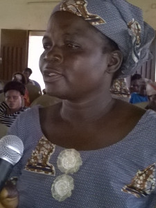 Ahossi Pauline, vendeuse de pain à Kpomassè 