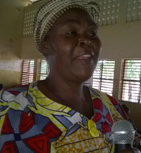 Kiossi Justine, cultivatrice et vendeuse de nourriture à Kpomassè