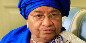 Ph:DR-: Mrs. Ellen Johnson-Sirleaf, Head of the ECOWAS Observation Mission to Nigeria 