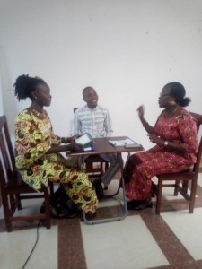 Ph: DR- Des séances de simulation sur une interview difficile et ....