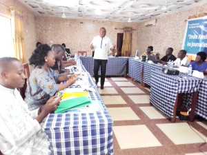 Ph: DR-: Journalistes et animateurs de radio promettent de s’investir pour changer la donne.