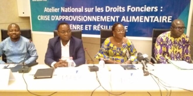 La crise d’approvisionnement alimentaire, genre et résilience : Des acteurs clés s’y penchent à Cotonou.