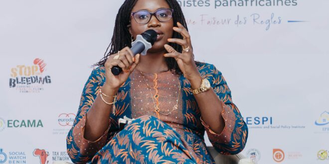 Breaking Free from Debt: Mame Diarra Ndiaye Sobel’s Powerful Vision for Pan-African Feminist Alternatives at AfCoDD IV-2024 in Maputo